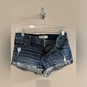 abercrombie shorts size 0/25